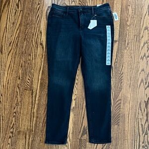Old Navy Women's Dark Wash Rockstar High Rise Jeans